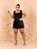 Conjunto Jeans Plus Size Saia e Cropped - Imagem 3