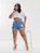 Short Jeans Plus Size Lavagem Clara - Imagem 2