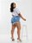 Short Jeans Plus Size Lavagem Clara - Imagem 3