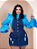 Macaquinho Short Saia Jeans Plus Size - Imagem 1