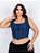 Cropped Regata Jeans Plus Size - Imagem 3
