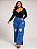 Calça Jeans Plus Size Wide Leg Fenda - Imagem 3