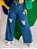 Calça Jeans Plus Size Wide Leg Fenda - Imagem 1