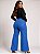 Calça Jeans Plus Size Wide Leg Fenda - Imagem 4