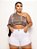 Short Jeans Branco Plus Size - Imagem 3