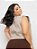 Cropped Colete Jeans Plus Size - Imagem 6