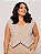 Cropped Colete Jeans Plus Size - Imagem 3