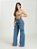 Calça Jeans Wide Leg Cargo - Imagem 2