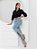 Calça Mom Jeans Com Fenda - Imagem 3