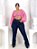Calça Jeans Flare Plus Size - Imagem 2