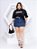Short Saia Plus Size Strass - Imagem 2