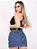 Saia Jeans Cintura Alta Com Cinto - Imagem 5