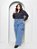 Calça Jeans Cargo Plus Size - Imagem 2