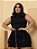 Saia Cargo Plus Size Jeans Preta - Imagem 3