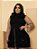 Saia Cargo Plus Size Jeans Preta - Imagem 4