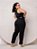 Calça Mom Jeans Plus SIze Preta - Imagem 5