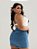 Saia Jeans Plus Size Brilho Lateral - Imagem 4