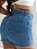 Saia Jeans Plus Size Brilho Lateral - Imagem 5