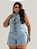 Cropped Jeans Plus Size Detalhe Laço - Imagem 2