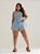 Conjunto Plus Short e Corset Jeans - Imagem 2