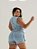 Conjunto Plus Short e Corset Jeans - Imagem 5