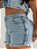 Short Jeans Plus Size Cintura Alta e Cropped Laço Conjunto - Imagem 6