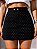 Saia Jeans Com Strass - Imagem 1