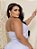 Cropped Jeans Plus Size Branco - Imagem 5