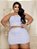 Cropped Jeans Plus Size Branco - Imagem 2