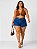 Short Jeans Plus Size Com Cinto Básico - Imagem 3