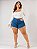 Short Jeans Plus Size Liso - Imagem 3