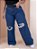 Calça Wide Leg Plus Size Com Cinto - Imagem 1