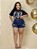 Short Jeans Plus Size Com Cinto - Imagem 2