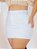 Saia Jeans Plus Branca Com Cinto - Imagem 1