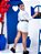 Saia Jeans Branca Plus Com Cinto - Imagem 4