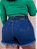 Short Jeans Plus Size Básico Com Cinto - Imagem 5