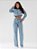 Calça Jeans Wide Leg Com Ilhós - Imagem 3
