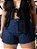 Short Jeans Plus Size Strass - Imagem 1