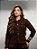 Jaqueta Jeans Marrom - Imagem 1