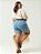 Short Bermuda Jeans Plus Size - Imagem 4
