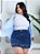 Short Saia Plus Size Com Ilhós - Imagem 3