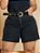 Short Jeans Plus Size Bermuda Com Cinto - Imagem 1