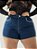 Short Jeans Plus Size Com Tachas - Imagem 1