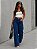 Calça Jeans Cargo Wide Leg - Imagem 3