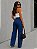 Calça Jeans Cargo Wide Leg - Imagem 4