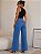 Calça Jeans Wide Leg Bolso Frontal - Imagem 4