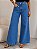 Calça Jeans Wide Leg Bolso Frontal - Imagem 1