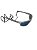 Óculos de sol Ray Ban RB 4030, cor preta, adulto, masculino - Imagem 8