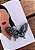 Broche Borboleta Prateada - Imagem 1