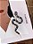 Broche Cobra Prateada Glow - Imagem 1